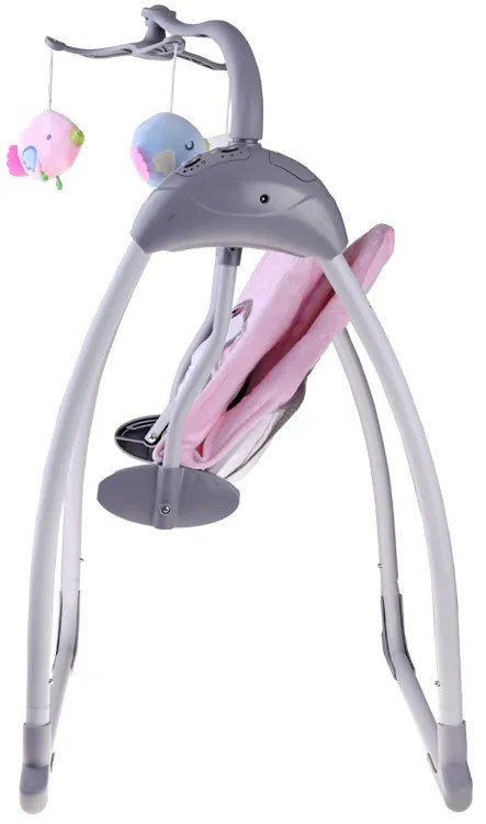 Elektrické hojdacie kreslo s uspávankami a zvukmi prírody ZA4693