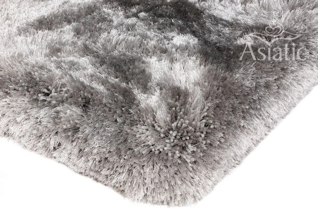 ASIATIC LONDON Plush Silver - koberec ROZMER CM: 160 x 230