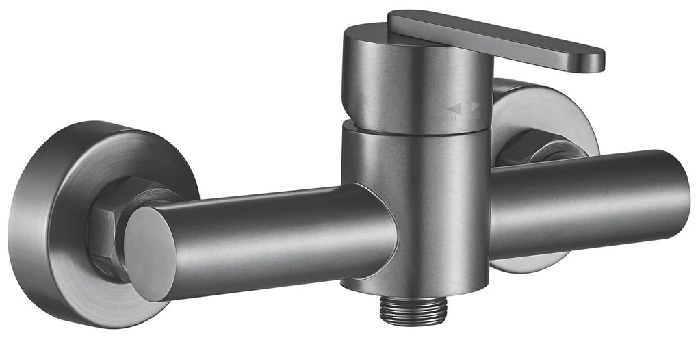 Rea Ontario, sprchová batéria s ručnou sprchovou súpravou, grafitová, REA-B5503