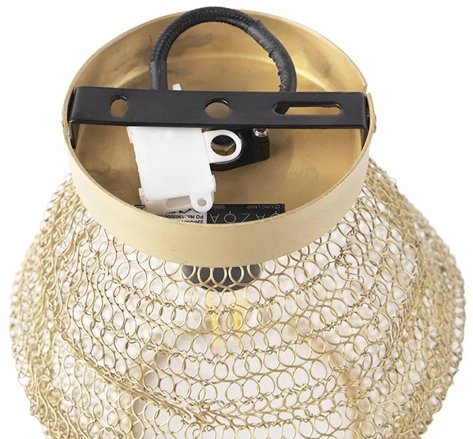 Orientálne stropné svietidlo zlaté - Nidum Bene