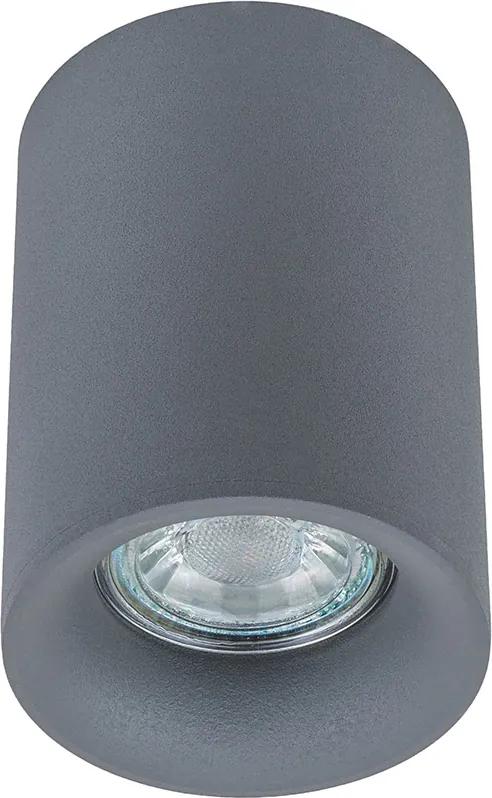 TM09080-GR ITALUX Flynn moderné povrchové bodové svietidlo 1XGU10 50W / LED 4W=250lm LED GU10 biele svetlo (3000K) IP20