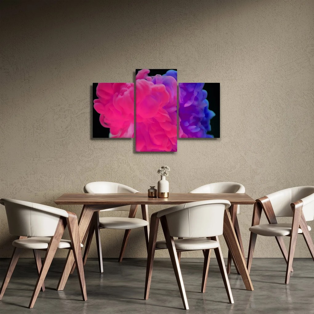 Obraz farebného dymu (90x60 cm)