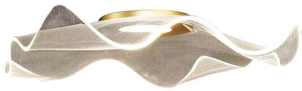 LED Stropné svietidlo LARGO LED/16W/230V zlatá