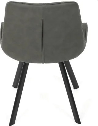 Jedálenská stolička sivá HC-V3066 GREY3