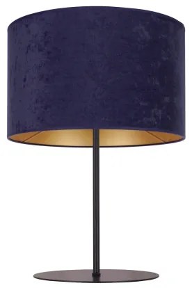 Duolla - Stolná lampa ROLLER 1xE14/15W/230V pr. 20 cm modrá/zlatá