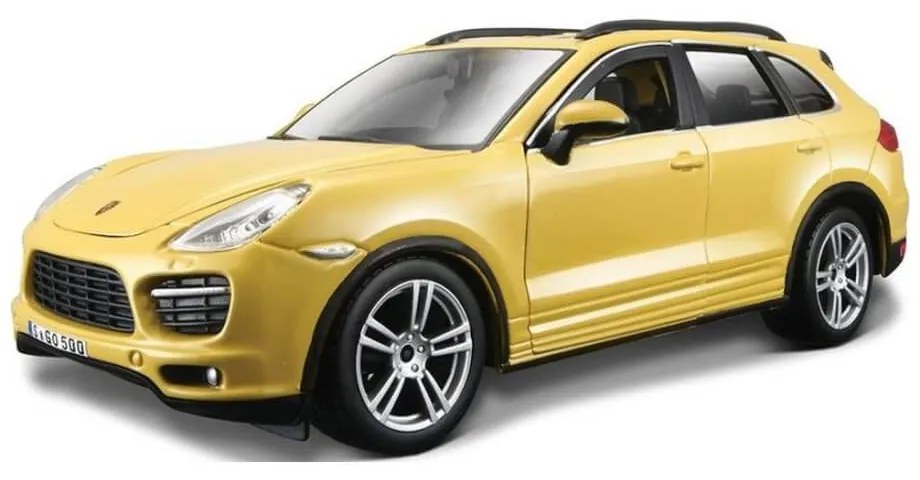 Bburago 1:24 Plus Porsche Cayenne Turbo Yellow