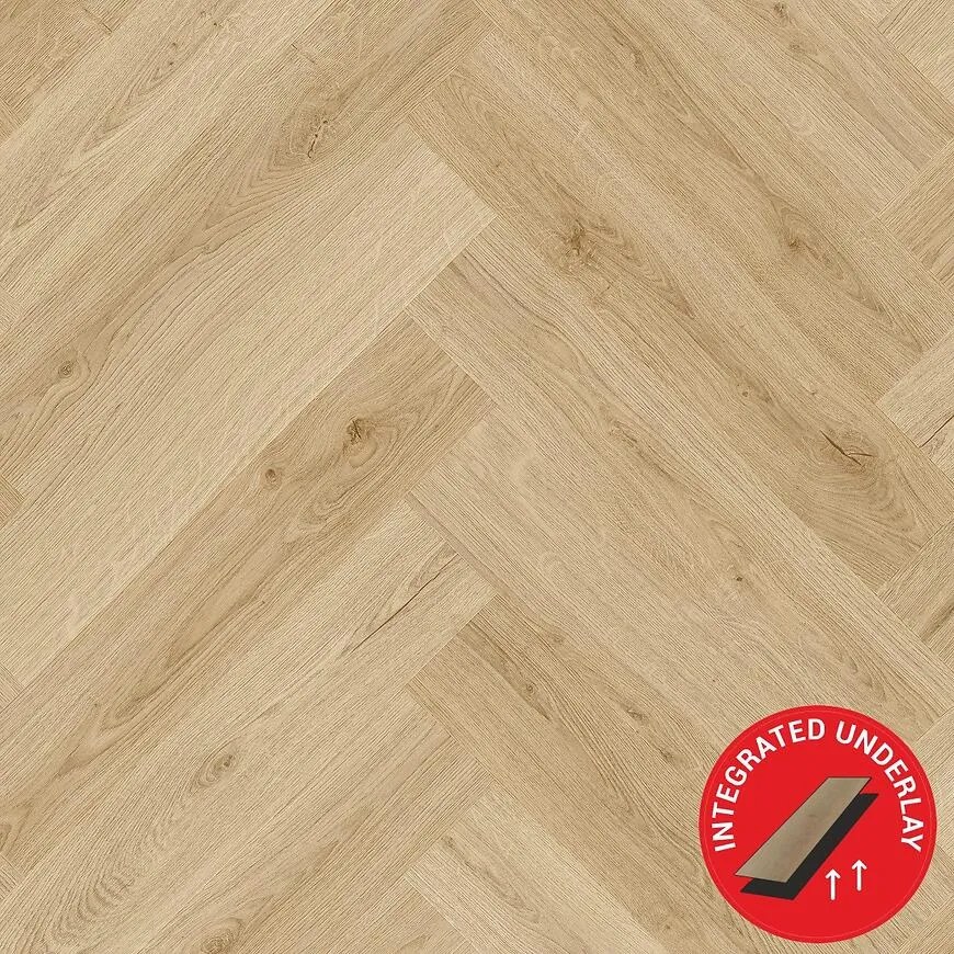 Vinylová podlaha SPC Dub Memfis Herringbone 5+1mm