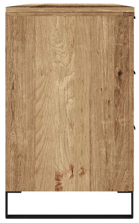 furniture-nabytek.cz - Masivní koupelnová skříňka Sydney z divokého dubu, olejovaná, hnědá – 138×45×74 cm