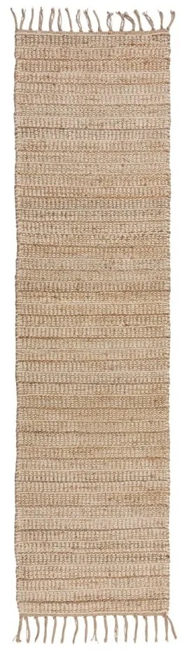 Koberec behúň v prírodnej farbe 60x230 cm Levi - Flair Rugs