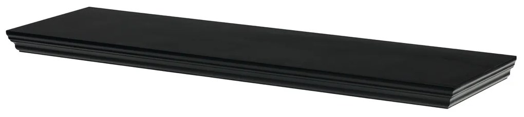 Polica P-025, čierna