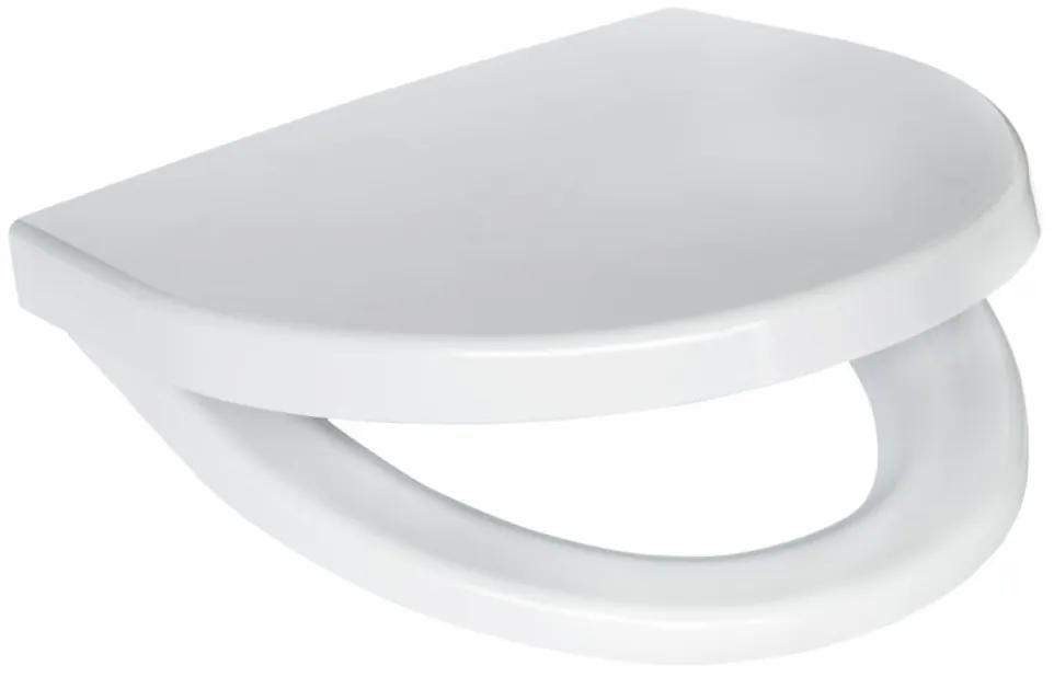 Cersanit Parva, antibakteriálne toaletné sedátko z duroplastu, biela, K98-0121