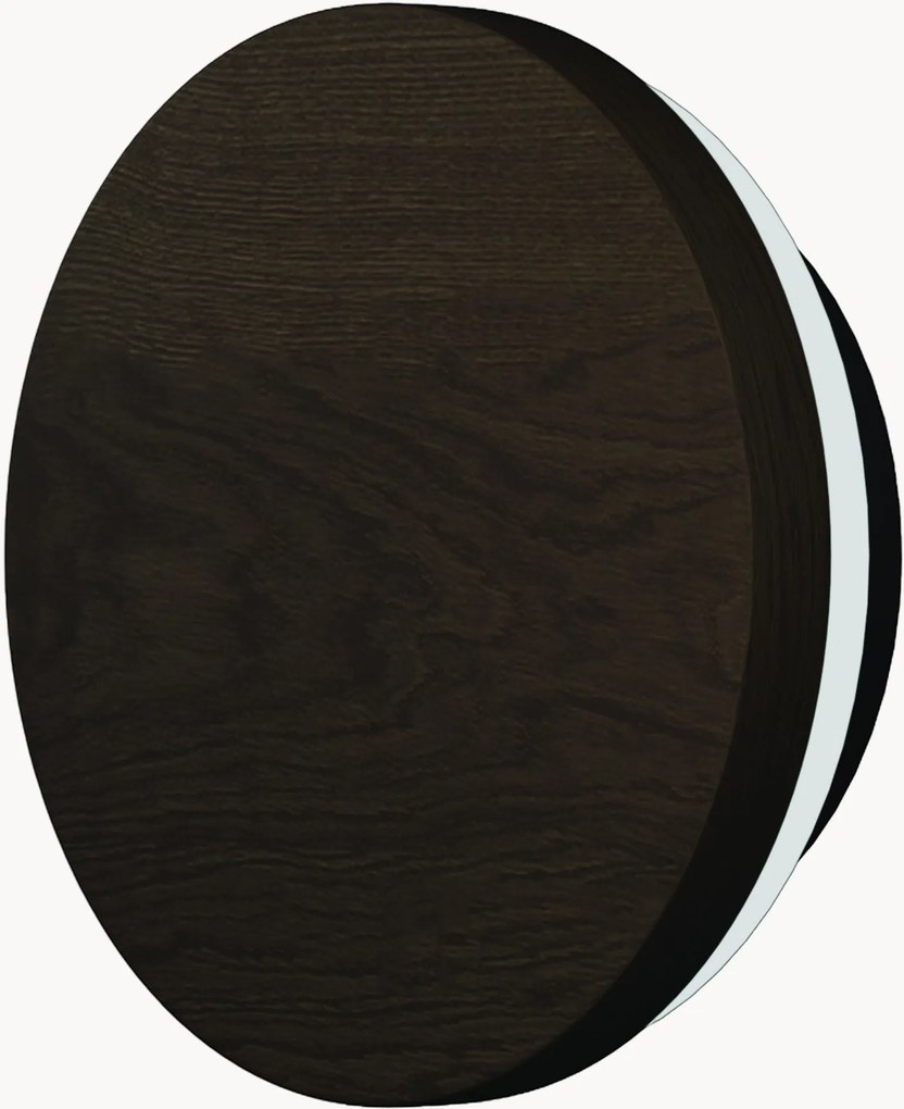Stmievateľné nástenné LED svietidlo z dubového dreva Basic Texture
