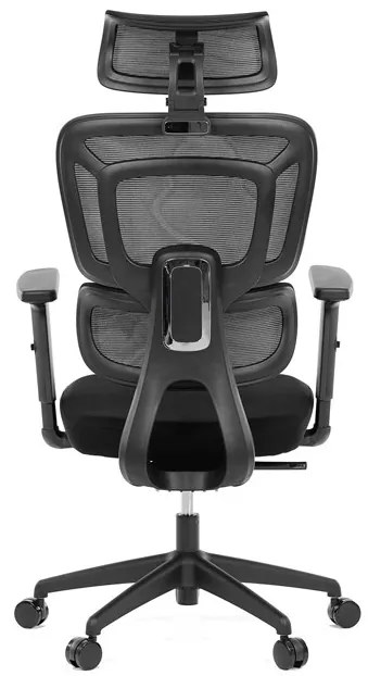 Autronic BONTEC Kancelárska stolička, synchrónny mechanizmus, čierna sieťovina, KA-Y358 BK Farba: Čierna
