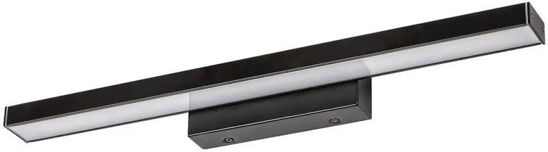 Rabalux LED kúpeľňové svietidlo nad zrkadlo John 1x12W | 930lm | 3000K | IP44 - čierna