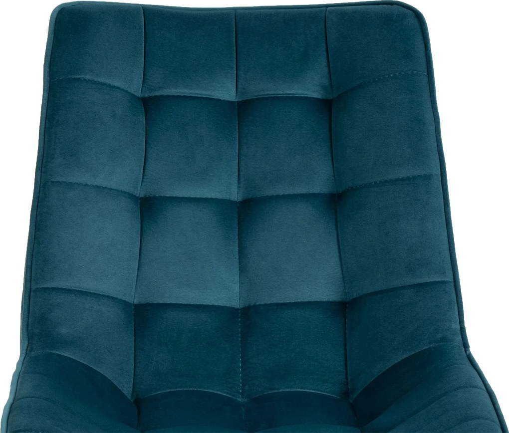 Noela Zamatová jedálenská stolička BELLA tyrkysová