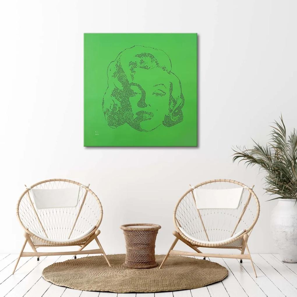 Obraz na plátně Marilyn Monroe Pop Art - 40x40 cm