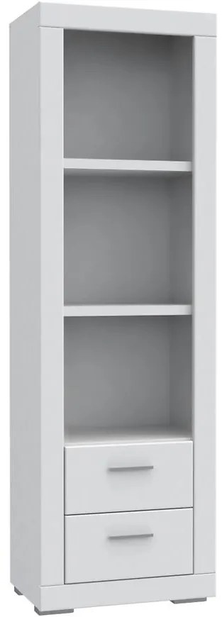 Regál Snow SNWR72 biely mat