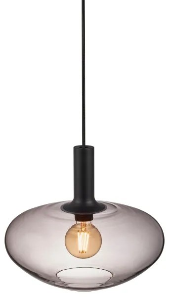 Nordlux - Luster na lanku ALTON 1xE27/60W/230V čierna