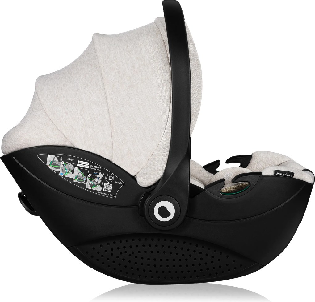 Autosedačka Lionelo MOXIE i-Size 40-87 cm Farba: Black
