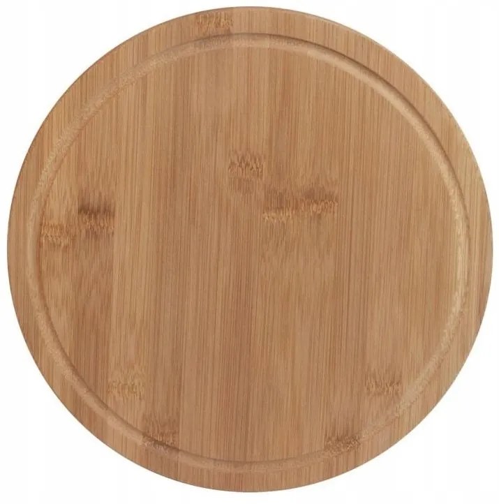 BISK Erga, bambusová doska na krájanie 280x280x10 mm, hnedá, Erga-07877