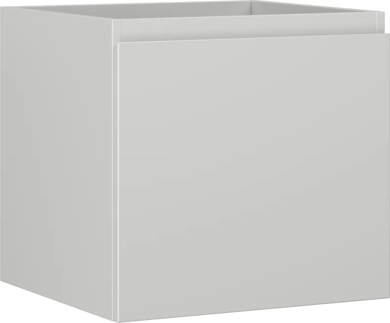 Mexen Orio, kúpeľňová skrinka 50 cm, 1 zásuvka, sivá matná, 91A10-05047-1-BF62