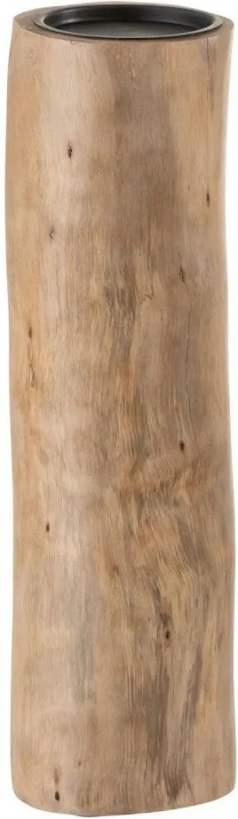Drevený svietnik - Ø 9,5*36cm