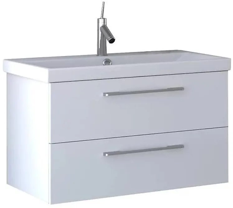 Kúpeľňová zostava Point D80 biela 521718