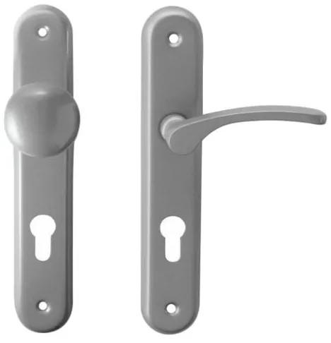 Dverové kovanie VIOLA-LAURA komplet pravá kľučka + guľa, rozteč 72 mm, pre dvere