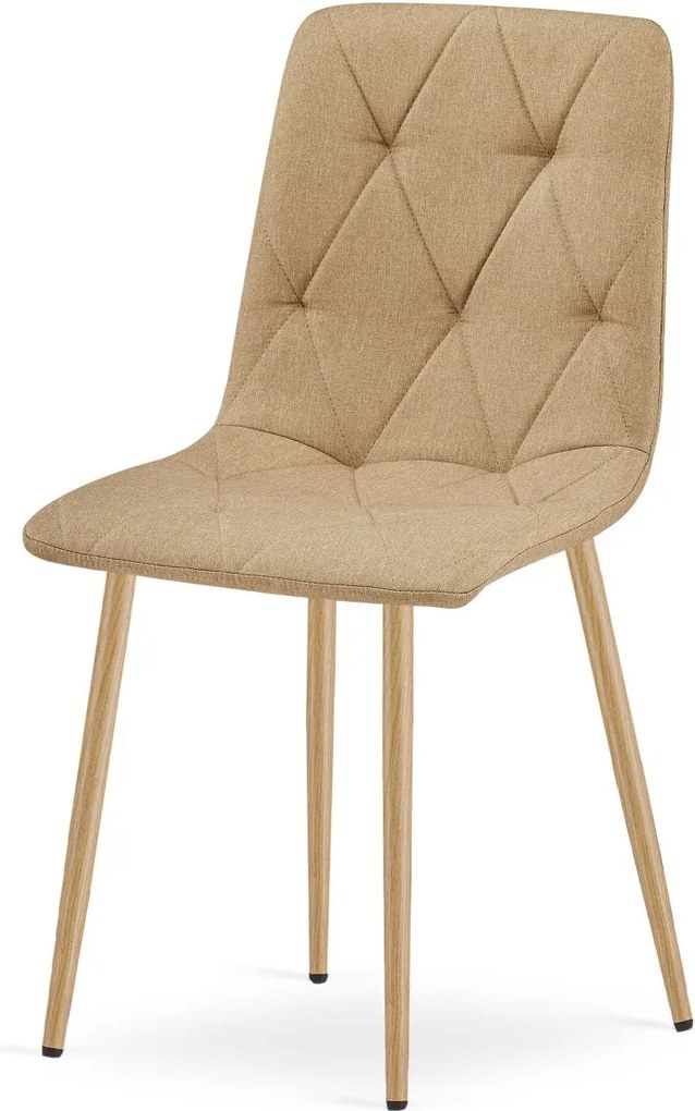 Béžová jedálenská stolička LIBRA