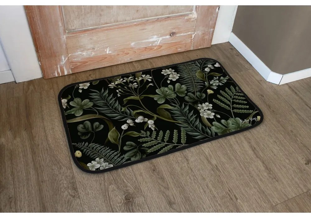 Rohožka 45x75 cm White and Green Beauty – Butter Kings