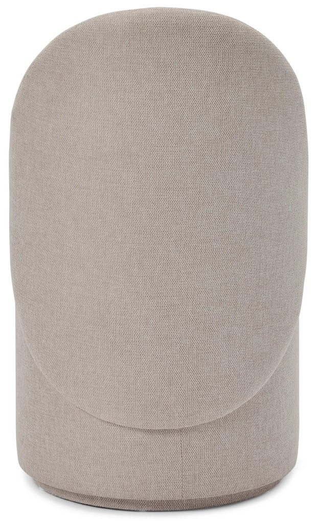 Otočná taburetka s chrbtovou opierkou