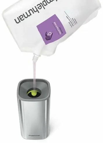 Simplehuman Dávkovač mydla a dezinfekcie Pulse 295 ml, nerez, S