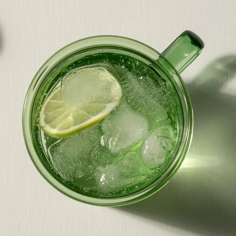 Hrnček Glass 0,35l, zelený