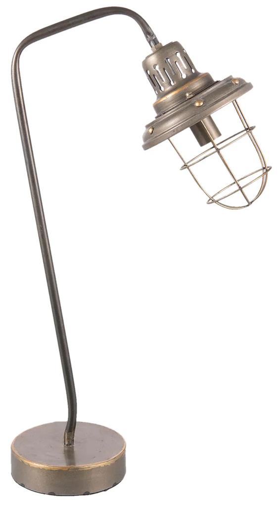 Stolná lampa kovová, 36x15x60cm