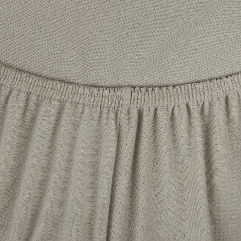 JERSEY PRESTIERADLO JERSEY3 200X220 CM BÉŽOVÉ