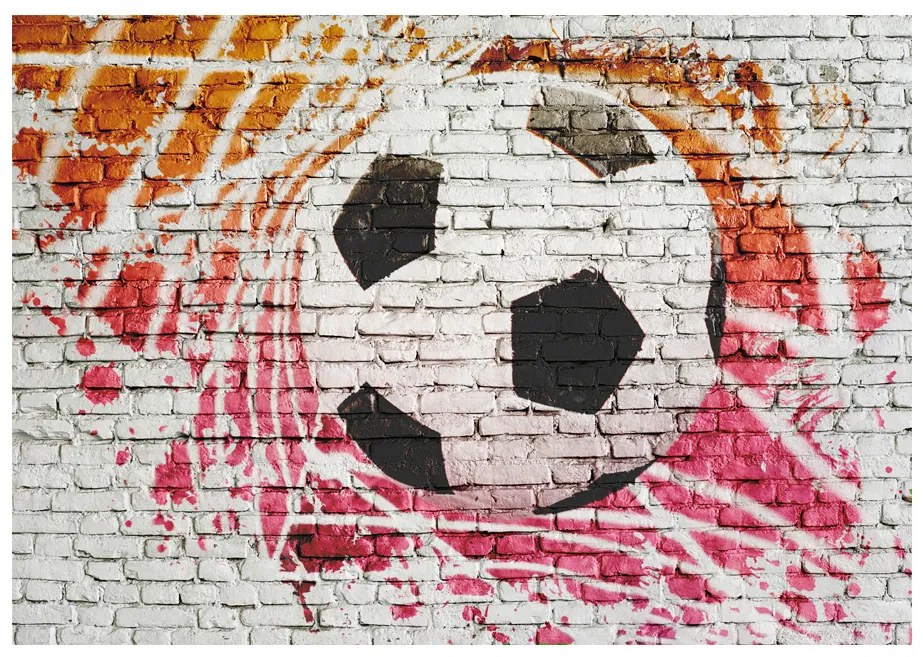 Artgeist Fototapeta - Street football Veľkosť: 300x210, Verzia: Premium