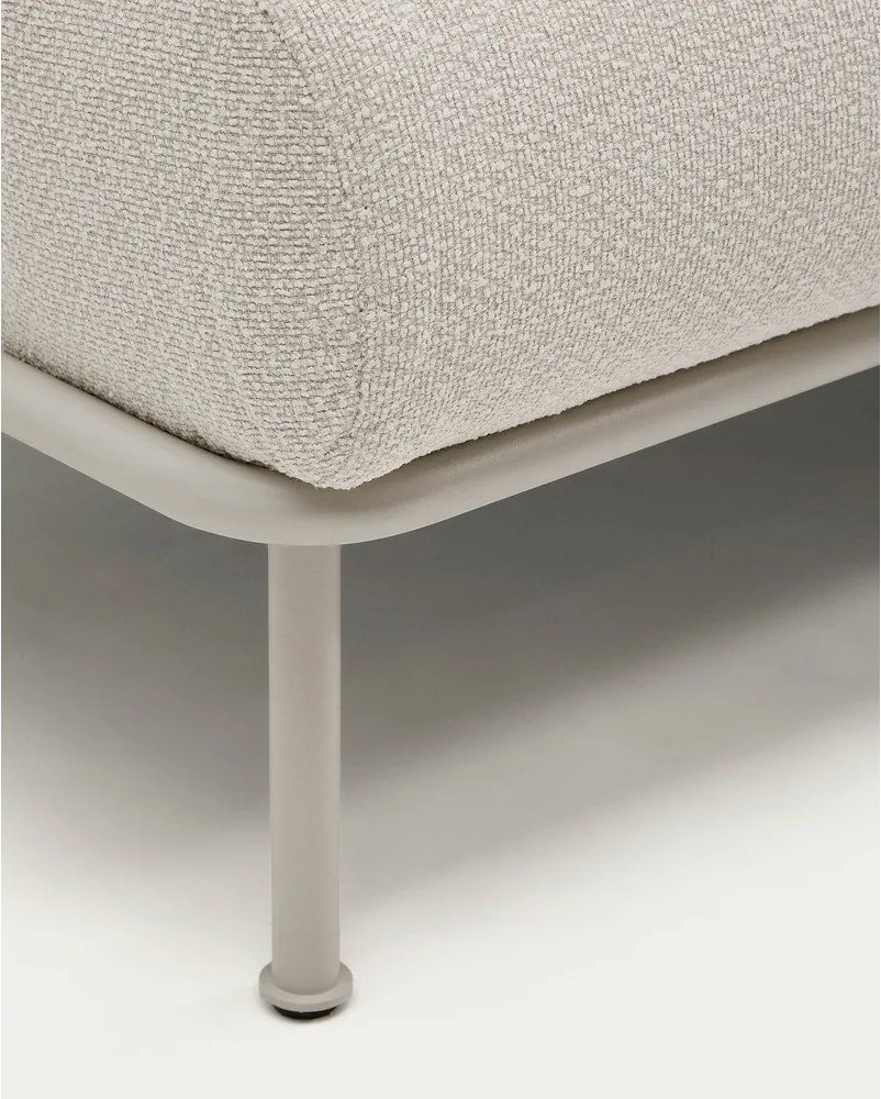 Béžová ženilková polohovacia pohovka 214 cm Aurum – Kave Home