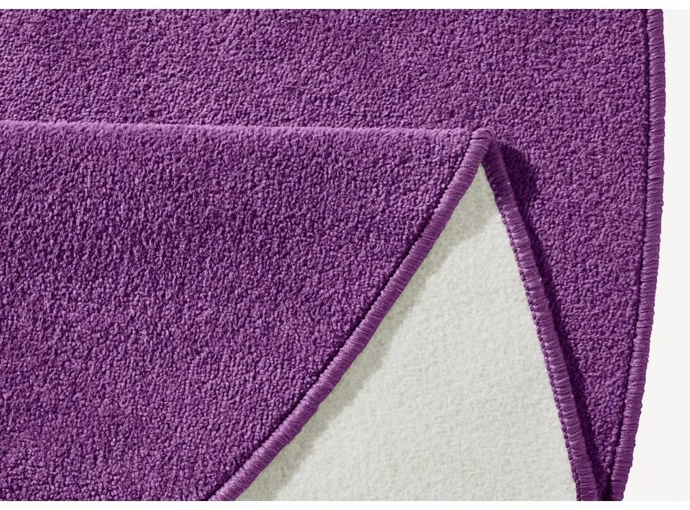 Tmavofialový okrúhly koberec ø 133 cm Fancy – Hanse Home