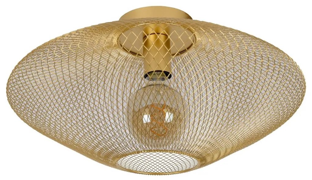 Lucide 21123/45/02 - Stropné svietidlo MESH 1xE27/40W/230V mosadz