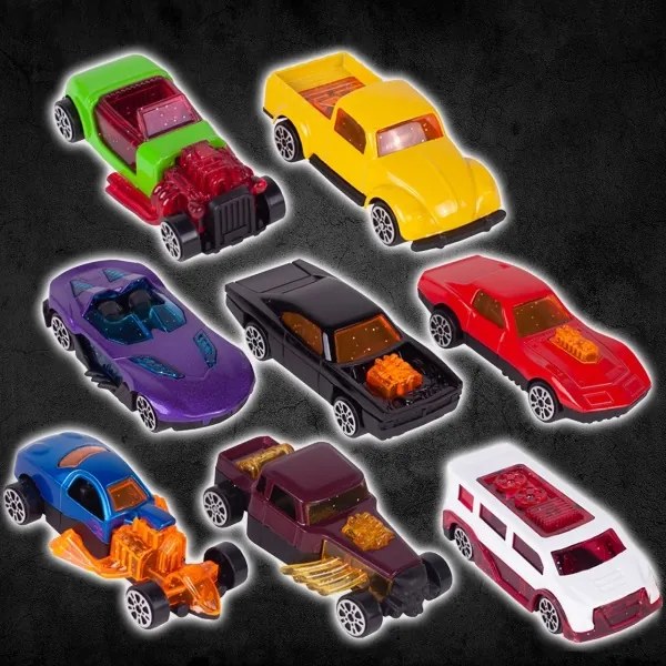 Nákladný automobil s návesom na prepravu automobilov MalPlay