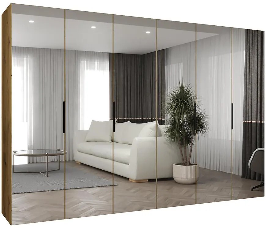 Skriňa Marbella III 300 artisan čierna