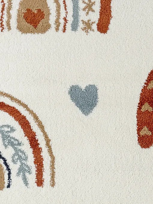 Koberec Hanse Home ADVENTURES BOWIE krémovy / tehlový