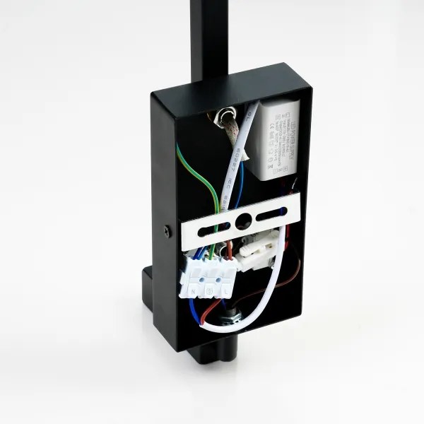 Brilagi - LED Nástenná lampa RAYA 1xE14/40W/230V + LED/3W čierna