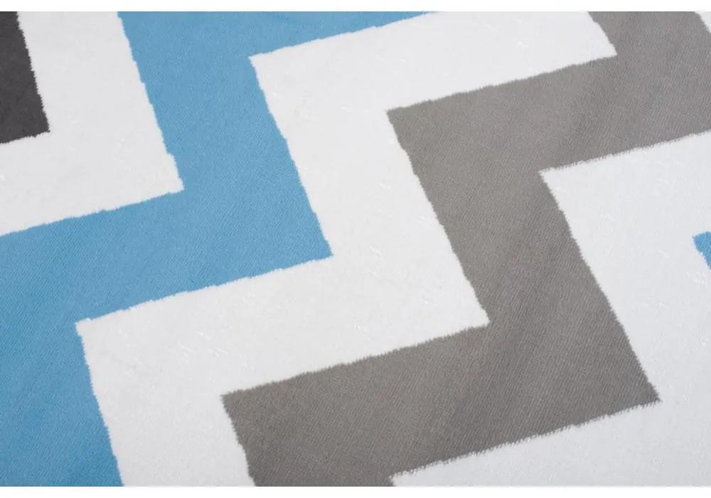 Kusový koberec PP Zero modrý 130x190cm