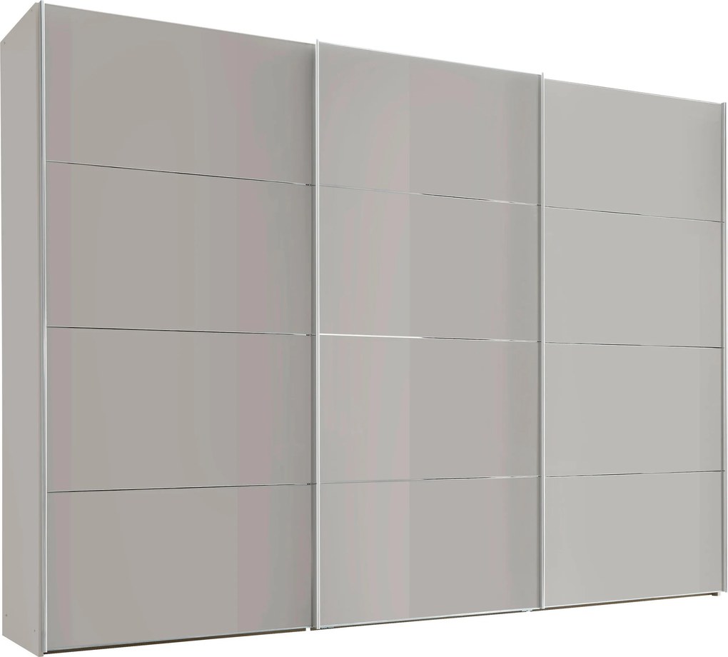 XXXLutz ŠAT. SKRIŇA S POSUV. DVERAMI, piesková, 280/222/68 cm Moderano - Skrine - 000531025843