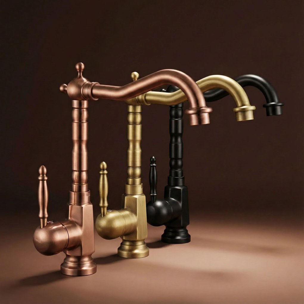 Rea Bona Old, vysoká drezová batéria h-285, medená matná, REA-B6528