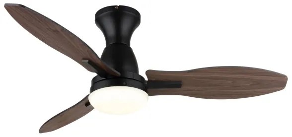 Globo 03671B - LED Stm. stropný ventilátor GALE LED/22W/230V 3000/4500/6000K +DO