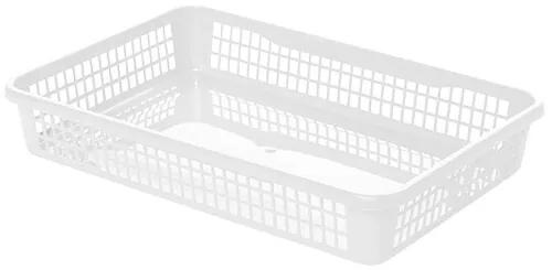 Aldo Plastový košík 15,5 x 12,5 x 6,6 cm, biela