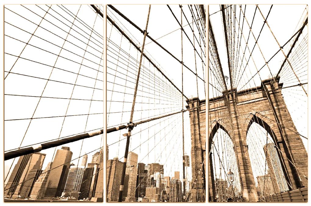 Obraz na plátne - Manhattan Bridge 1925FB (105x70 cm)