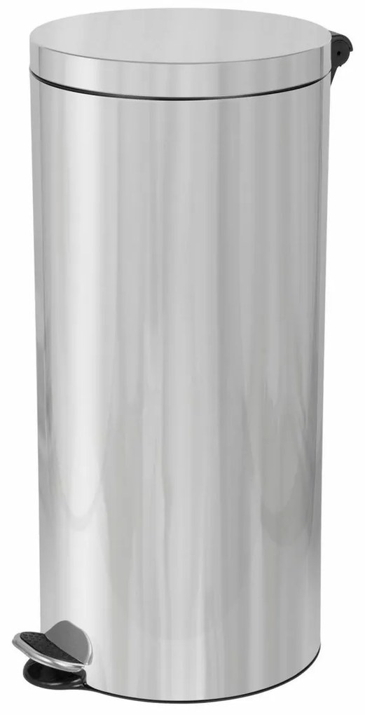 Alda Pedálový odpadkový kôš Freedom Fresh 30 l, nehrdz. oceľ lesk, 30 l